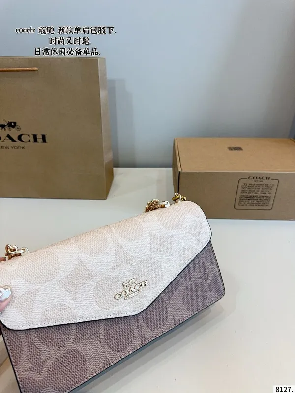 All categories Official website "Brand Women's Bags" Women's Bags 💙 COACH 2025 new COACH armpit bag