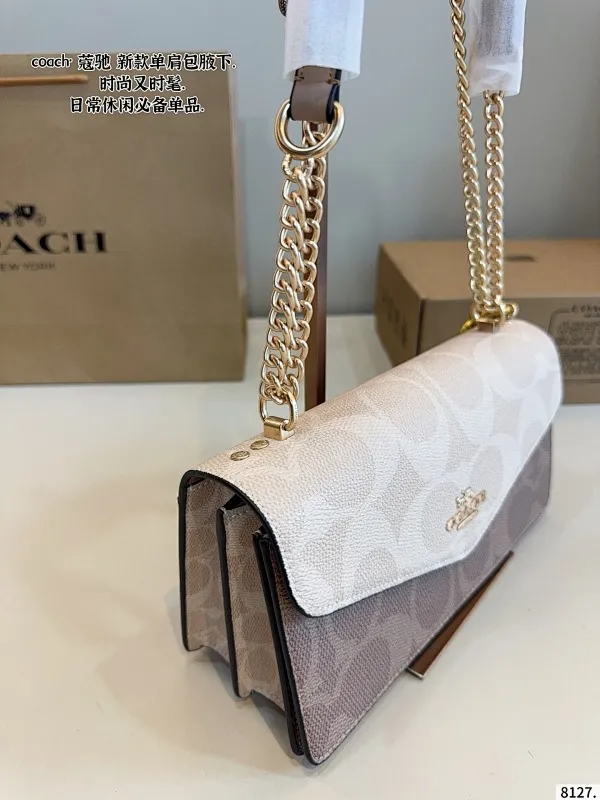 All categories Official website "Brand Women's Bags" Women's Bags 💙 COACH 2025 new COACH armpit bag
