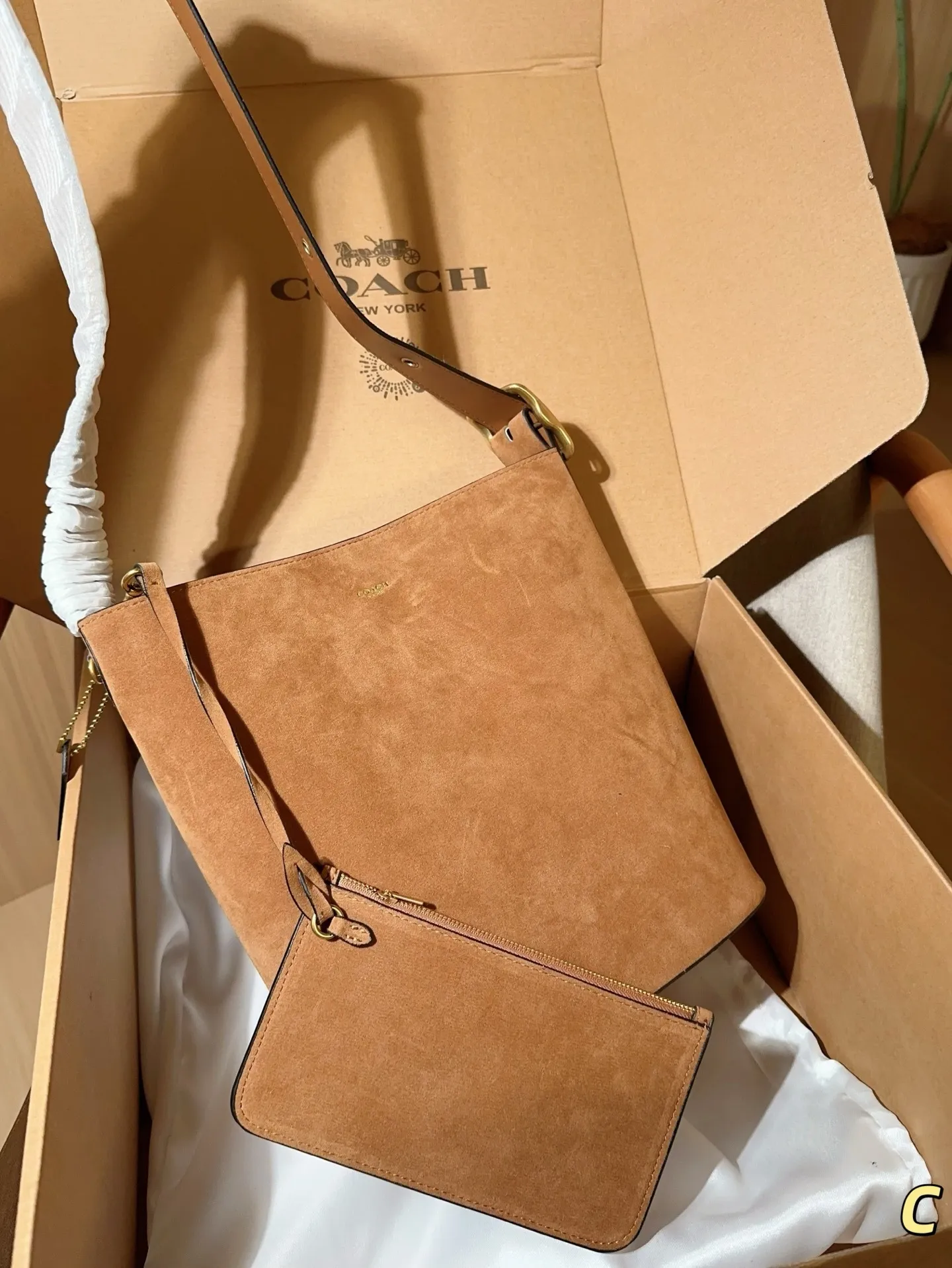 All Categories Official Website "Brand Women's Bags" Women's Bags 💙 COACH 2025 New COACH Bucket Bag