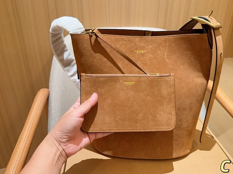 All Categories Official Website "Brand Women's Bags" Women's Bags 💙 COACH 2025 New COACH Bucket Bag