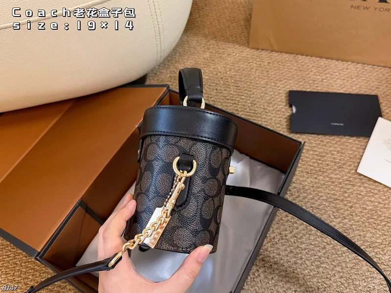 All Categories Official Website "Brand Women's Bags" Women's Bags 💙 COACH 2026 New COACH Presbyopia Box Bag