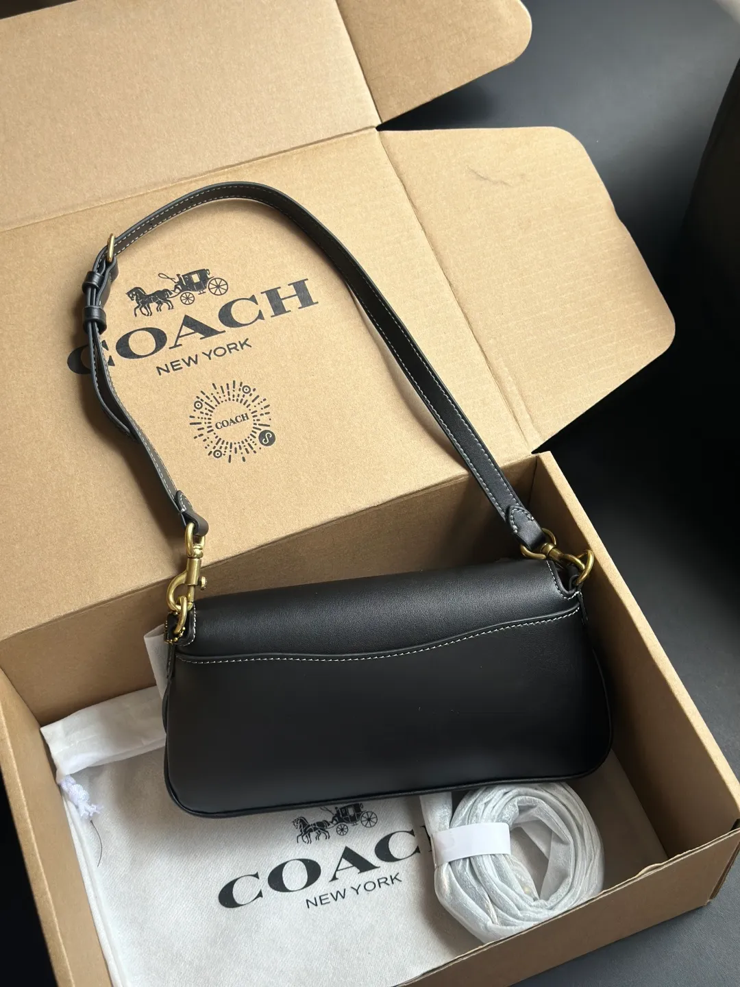 All Categories Official Website "Brand Women's Bags" Women's Bags 💙 COACH 2026 New COACH Underarm Bag