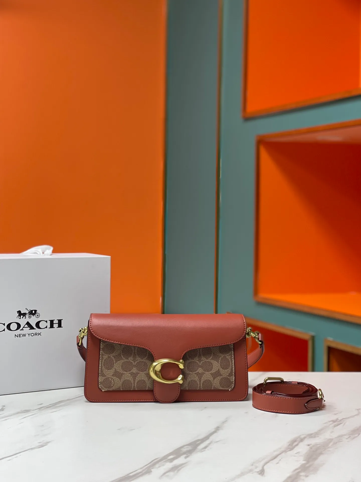 500💰 coach/Coach💃 model CD324 new Dionysus bag Tabby series, envelope bag handbag, size: 26*15*7.5cm., 🌸