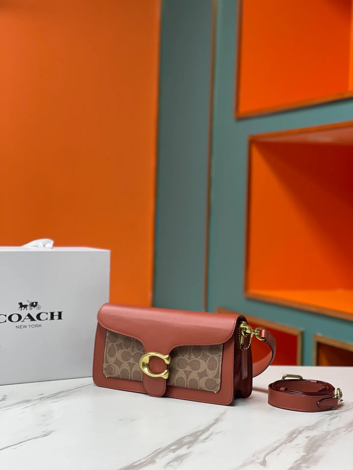 500💰 coach/Coach💃 model CD324 new Dionysus bag Tabby series, envelope bag handbag, size: 26*15*7.5cm., 🌸