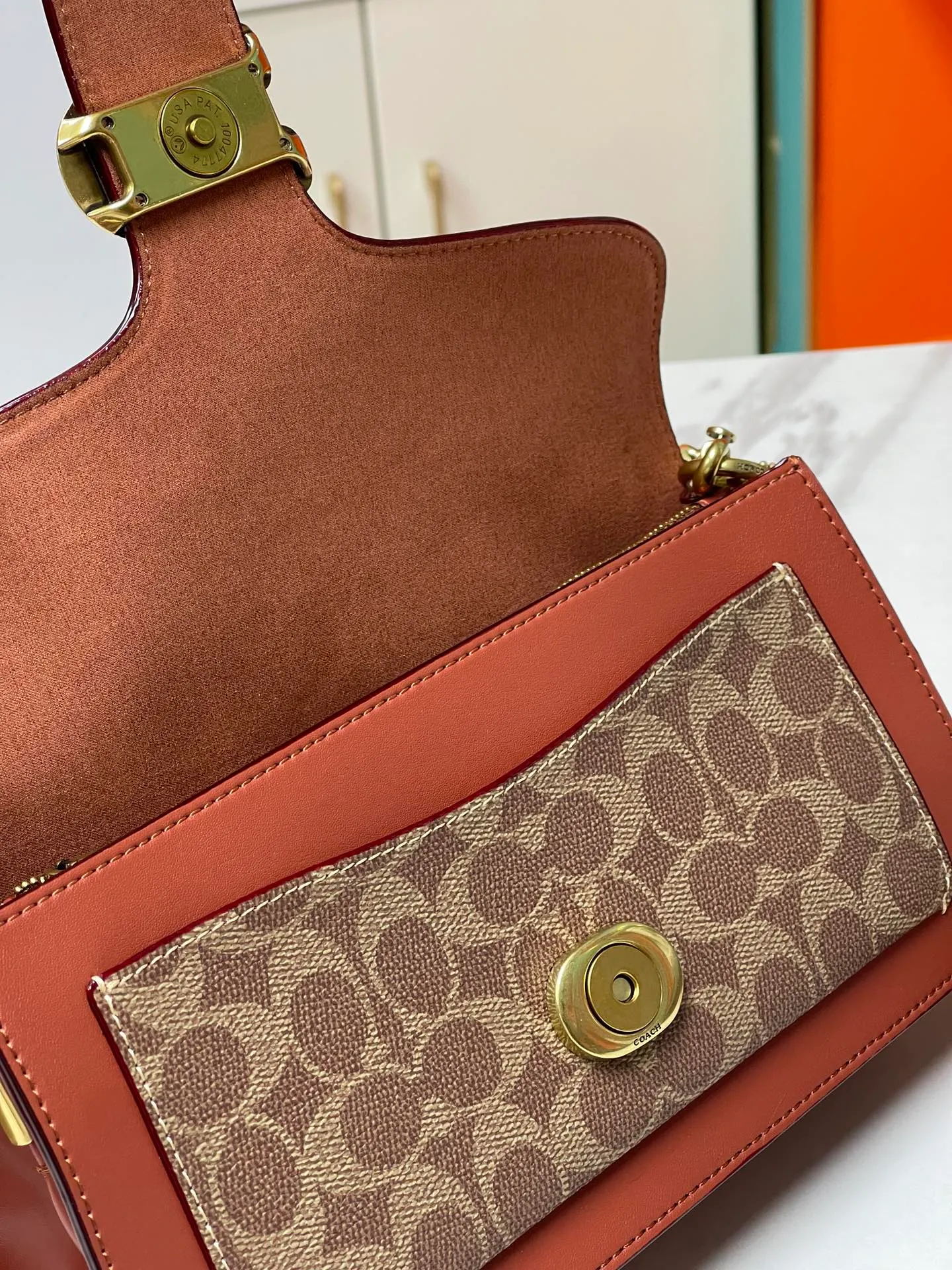 500💰 coach/Coach💃 model CD324 new Dionysus bag Tabby series, envelope bag handbag, size: 26*15*7.5cm., 🌸