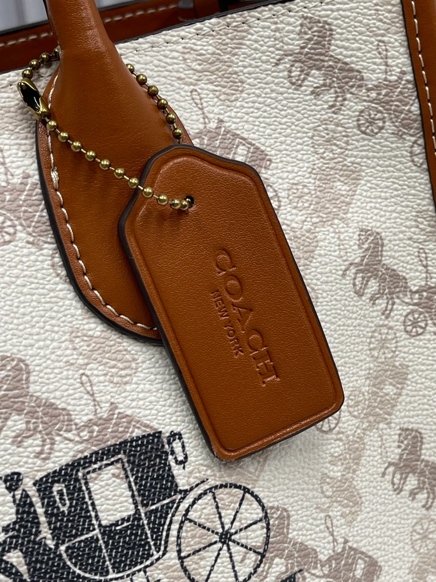 Top original order batch 460💰coach/Coach new model CR680 counter new ACE carriage pattern women's tote bag single shoulder crossbody handheld tote bag double shoulder strap design size: 26X20.5X12