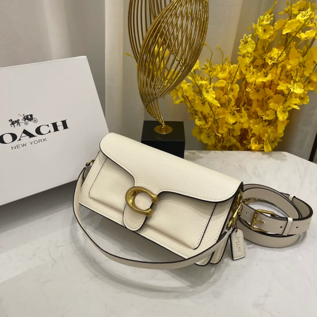 Top original order 520💰Original order coach/Coach💃Model 73995. First-layer cowhide new Dionysus bag Tabby series, envelope bag handbag, size: 26*15*7.5cm., 🌸