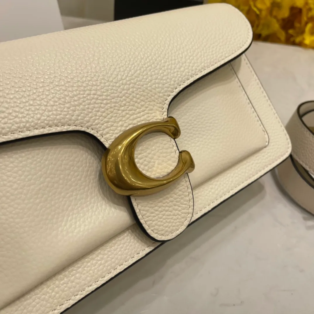 Top original order 520💰Original order coach/Coach💃Model 73995. First-layer cowhide new Dionysus bag Tabby series, envelope bag handbag, size: 26*15*7.5cm., 🌸