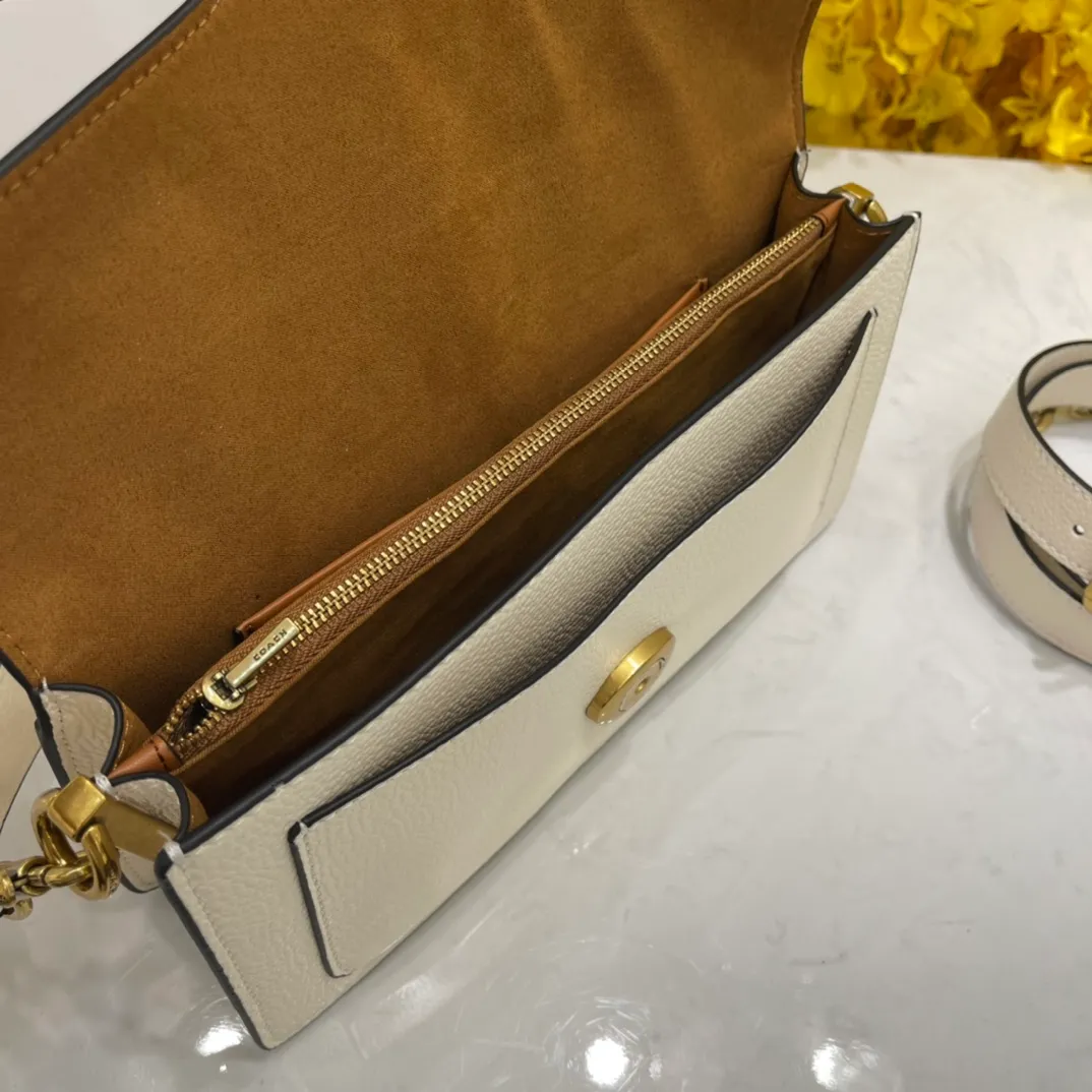 Top original order 520💰Original order coach/Coach💃Model 73995. First-layer cowhide new Dionysus bag Tabby series, envelope bag handbag, size: 26*15*7.5cm., 🌸