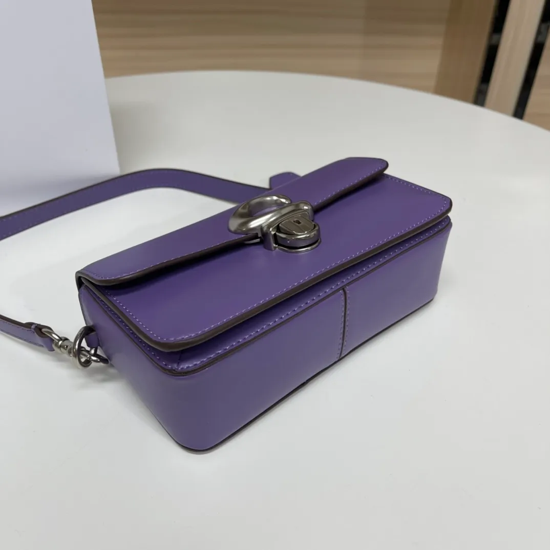 Top original order, batch 480💰Coach new Coach baguette bag, leather crossbody bag [Rose][Rose] model CE331 women's bag STUDIO BAGUETTE, size: 20*10*7[Fireworks][Fireworks][Fireworks]