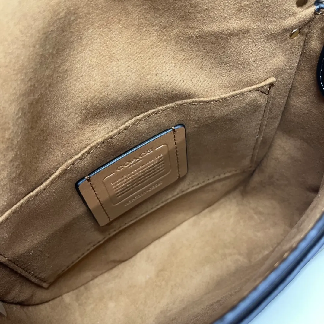 Top original order batch 530💰Coach/Coach new model❤, item number CE565, ce567.C Ole ladies classic logo canvas KLEO No. 17 shoulder bag autumn and winter new product luxury and noble 🤞 size 19.5X17X7