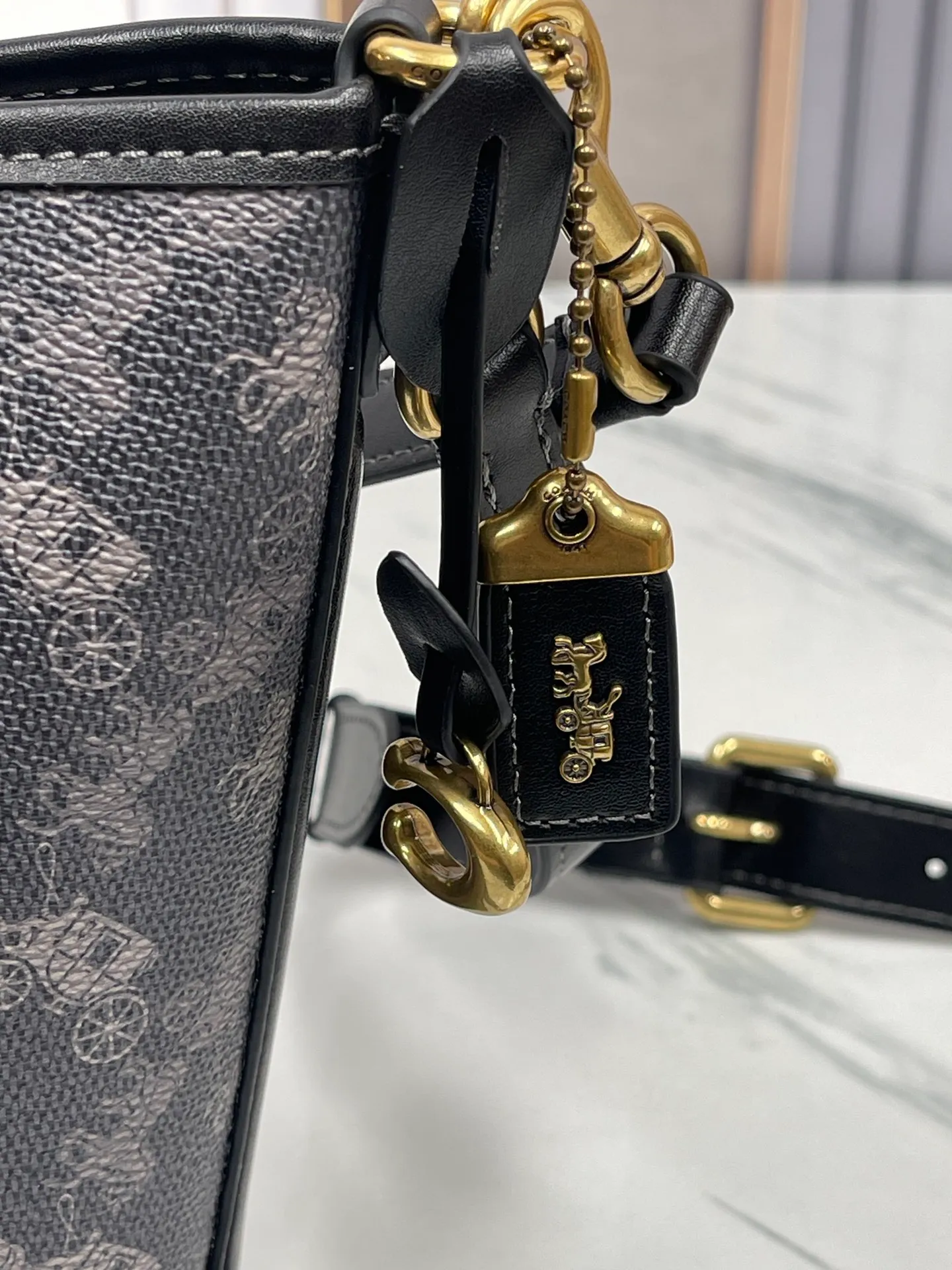 Batch 440💰Coach’s new bucket bag CJ828 can be worn under the arm or across the body. It has a compact and exquisite appearance with ample interior space. It is a must-have bucket bag for everyone. It is also a must-have item for commuting. Size 15.5/19/8