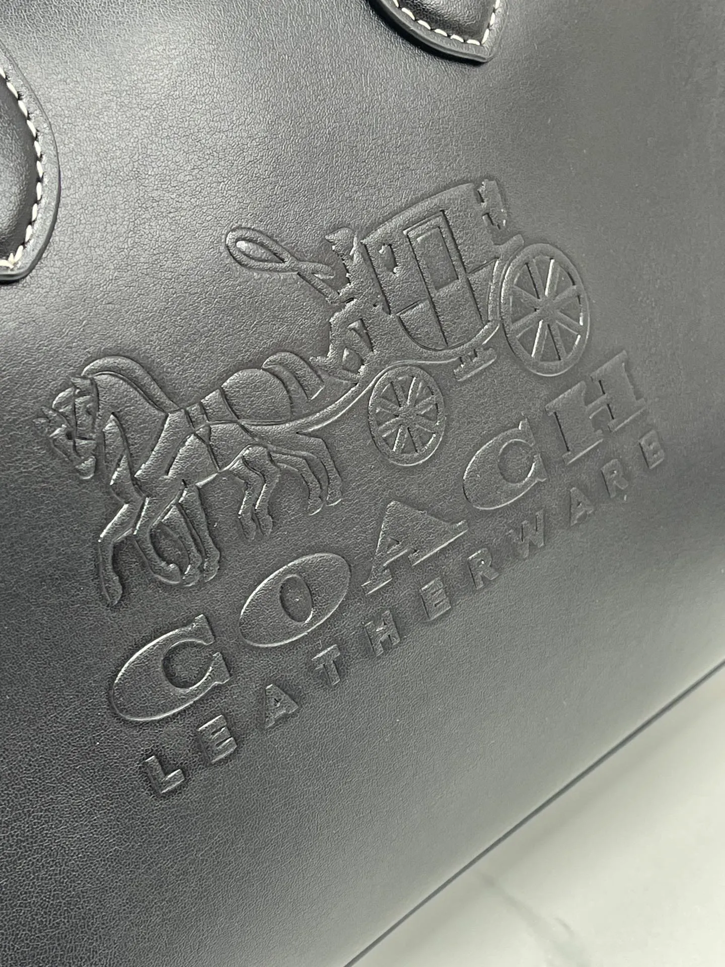 Top original order batch 460💰coach/Coach new CR680 counter new ACE carriage pattern women's tote bag same style single shoulder crossbody handheld tote bag double shoulder strap design 26X20.5X12