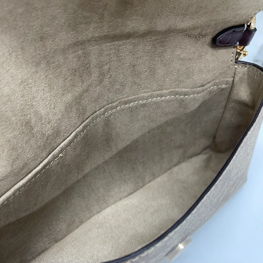Top original order, batch 420💰COACH classic outlet new GRACE clamshell shoulder crossbody bag for women, model CC033. Size: 22X12.5X5.5