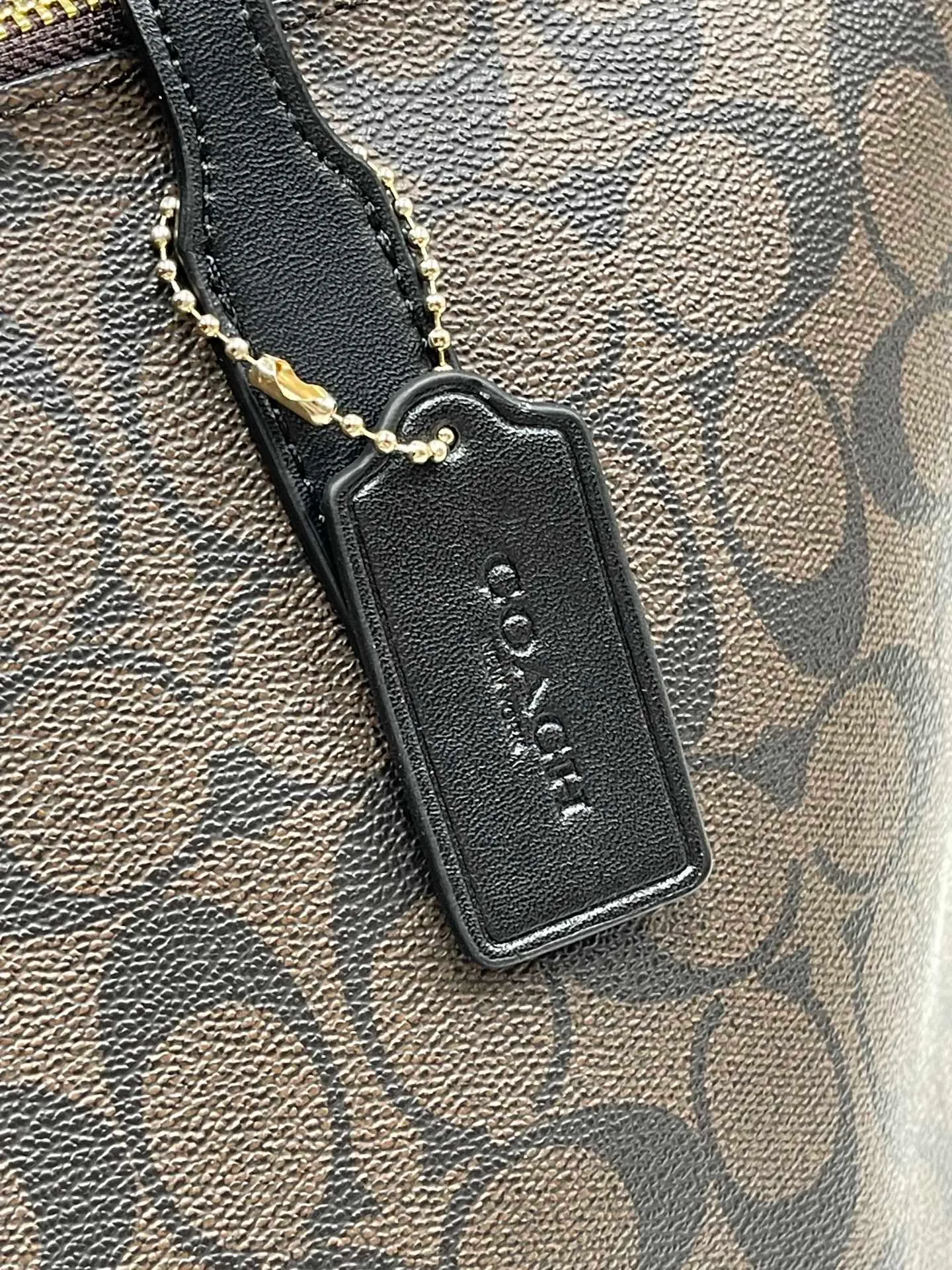 Top original order, batch 400💰Coach new Zip Tote, women's model 4455 zipper shoulder tote Zip Top Tote, the most classic zipper tote, with inner pocket inside, large capacity, size: 29*24*11cm