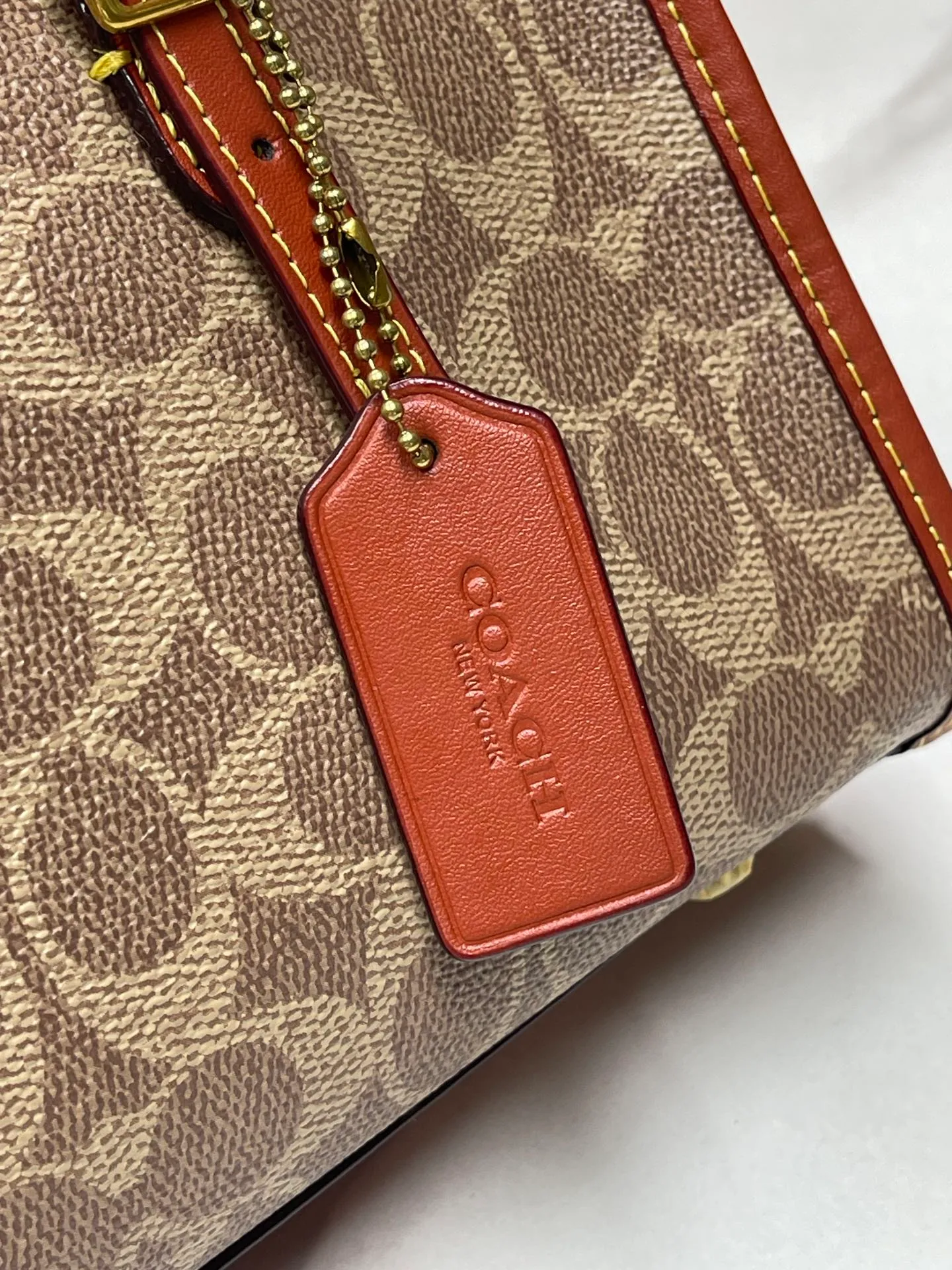 Top original order batch 420💰coach/Coach new October new product CM580 Swing Zip handbag, exquisite and versatile, especially recommended, very cost-effective, 25X15X8