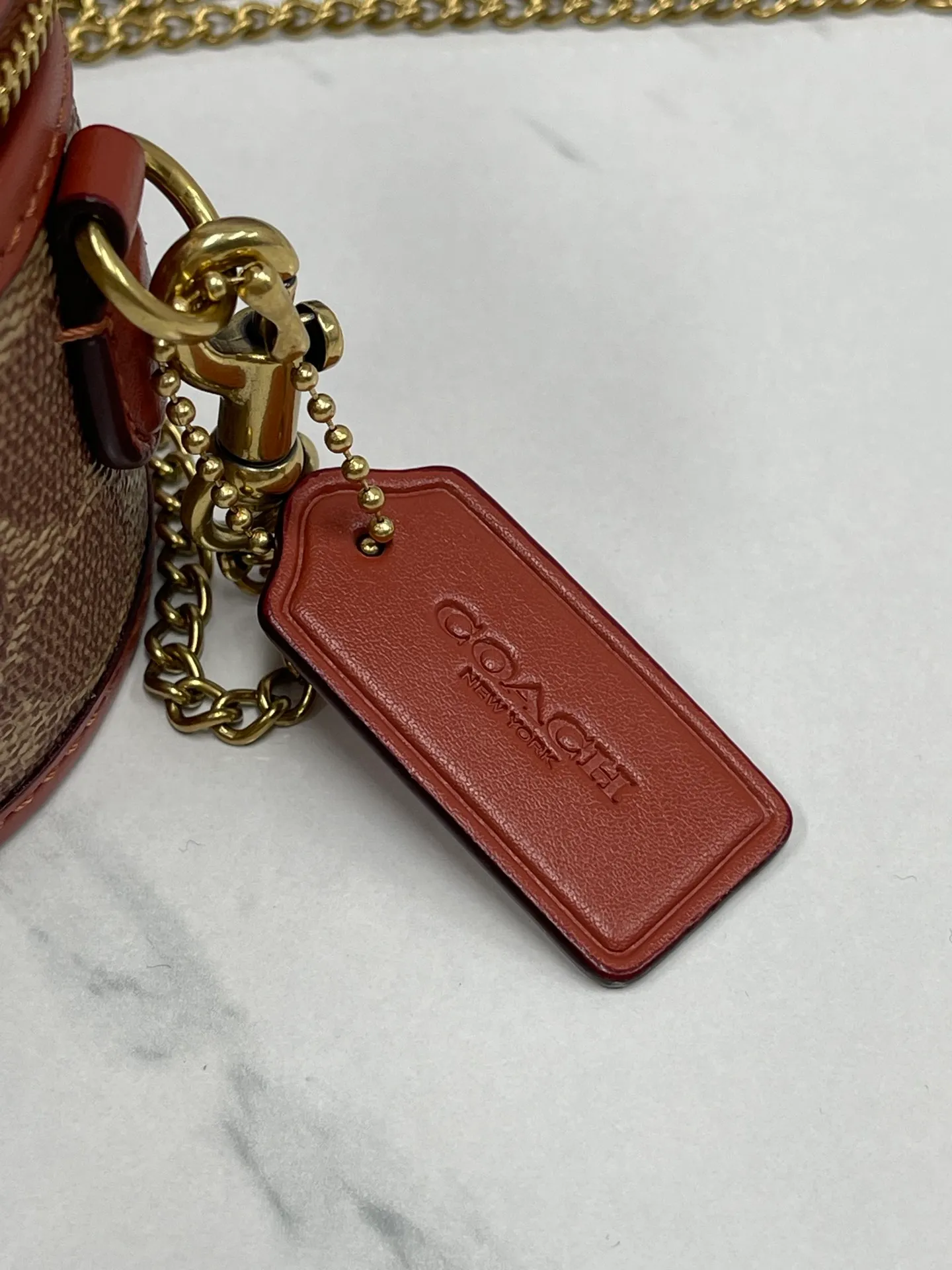 Batch 440💰coach/Coach’s new trail12 mini box bag CE769, cowhide, original hardware, C-shaped zipper, can hold lipstick card bag, car keys and loose powder, size 11.5x9x7.5cm,
