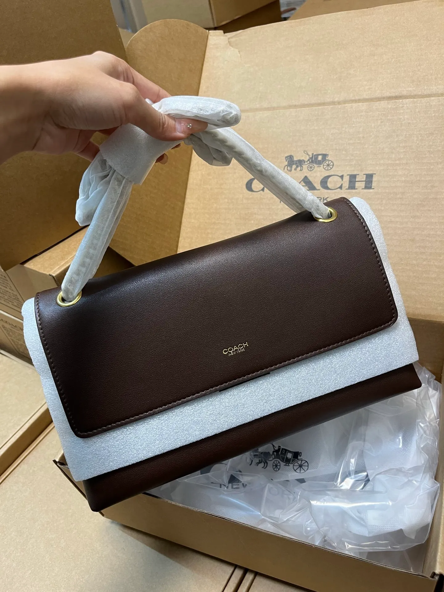All Categories Official Website "Brand Women's Bags" Women's Bags 💙 COACH 2026 New COACH Underarm Bag