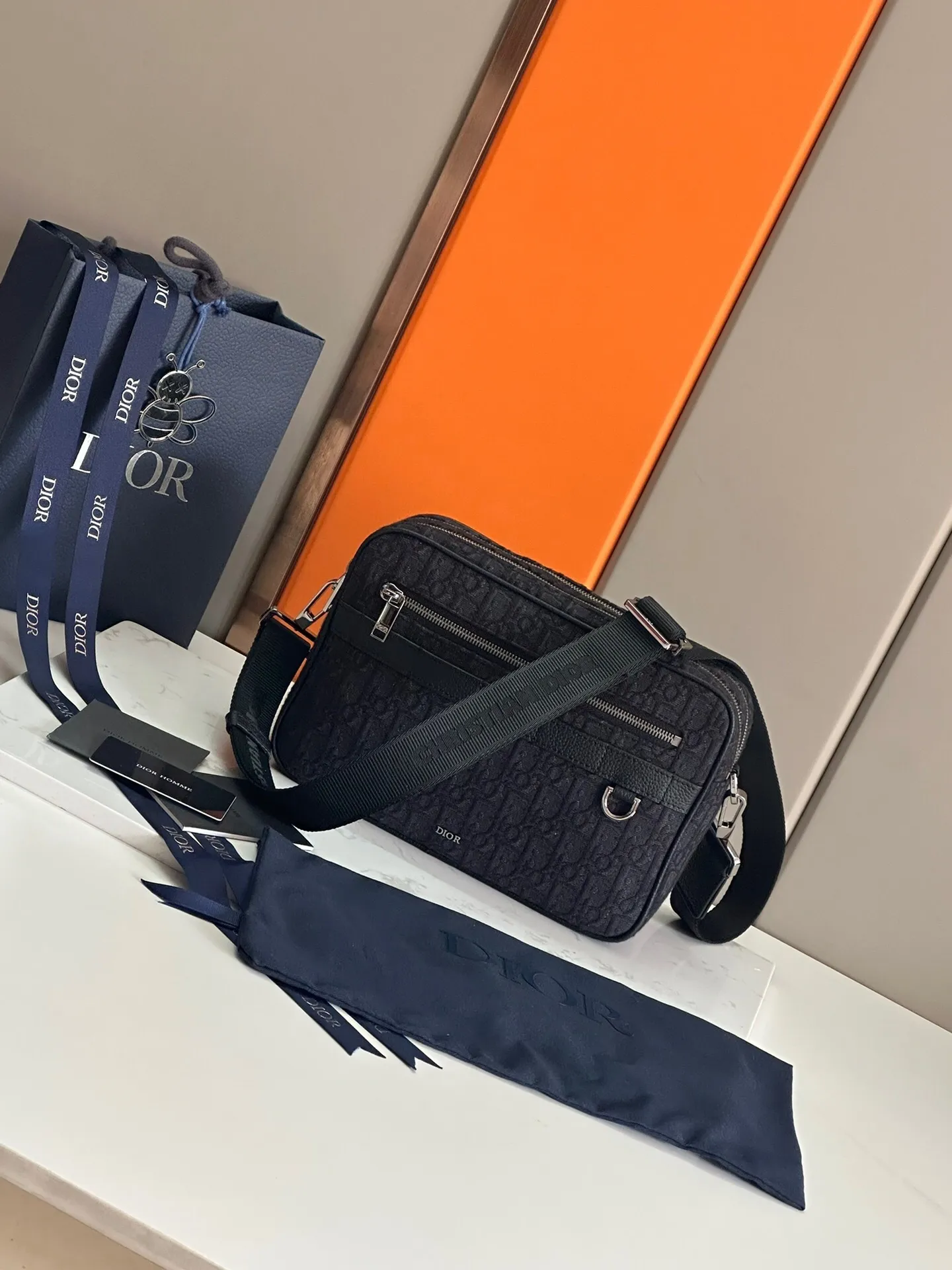 All categories 💚 Top version men’s bags 💚 DIOR 2025 official website new DIOR crossbody bag