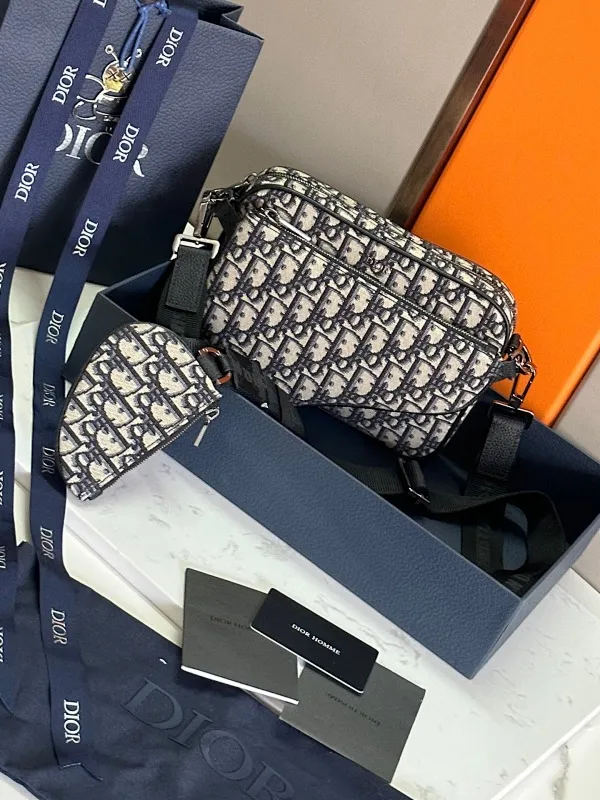 All categories 💚 Top version men’s bags 💚 DIOR 2025 official website new DIOR crossbody bag
