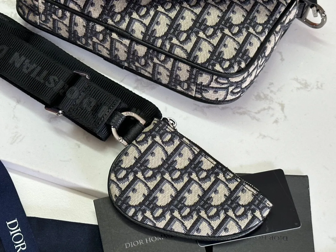 All categories 💚 Top version men’s bags 💚 DIOR 2025 official website new DIOR crossbody bag