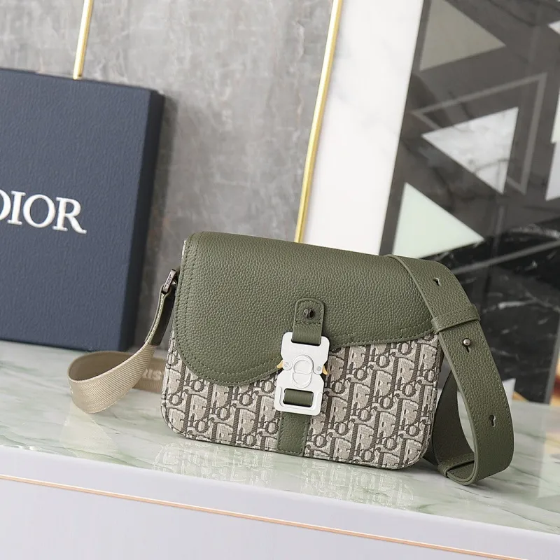 All categories 💚 Top version men’s bags 💚 DIOR 2025 official website new DIOR crossbody bag