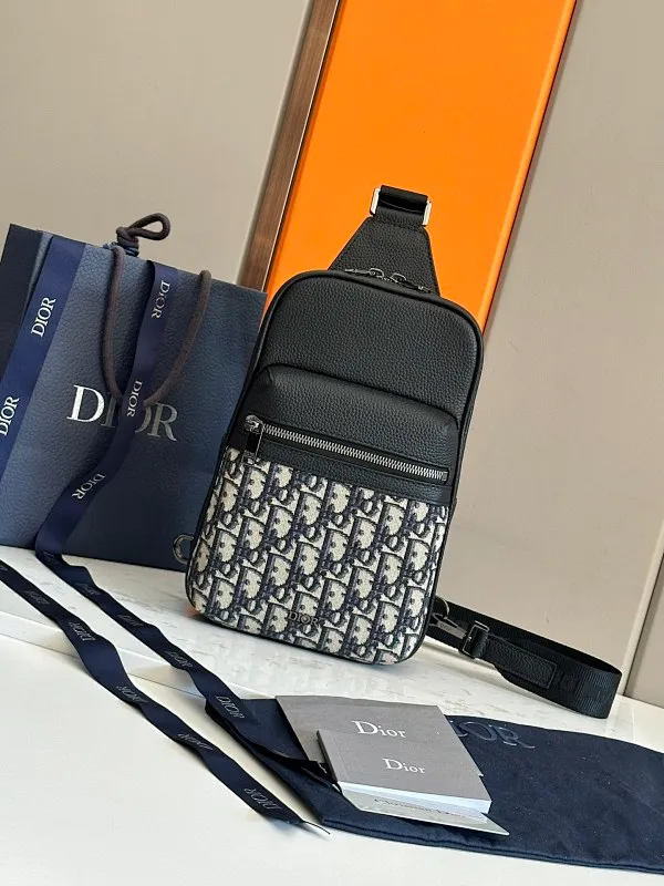 All categories 💚 Top version men’s bags 💚 DIOR 2025 official website new DIOR chest bag
