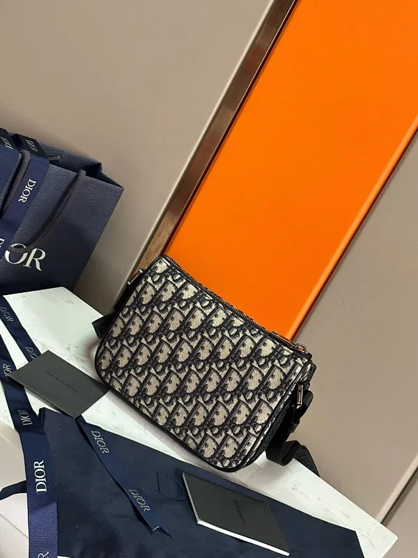 All categories 💚 Top version men’s bags 💚 DIOR 2025 official website new DIOR crossbody bag