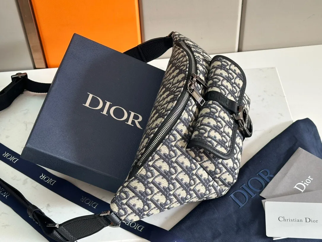 All categories 💚 Top version men’s bags 💚 DIOR 2025 official website new DIOR waist bag