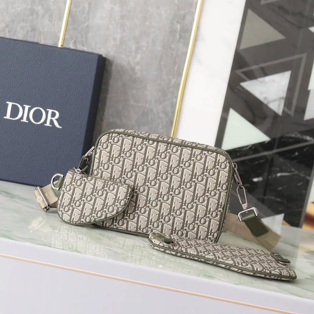 All categories 💚 Top version men’s bags 💚 DIOR 2025 official website new DIOR crossbody bag