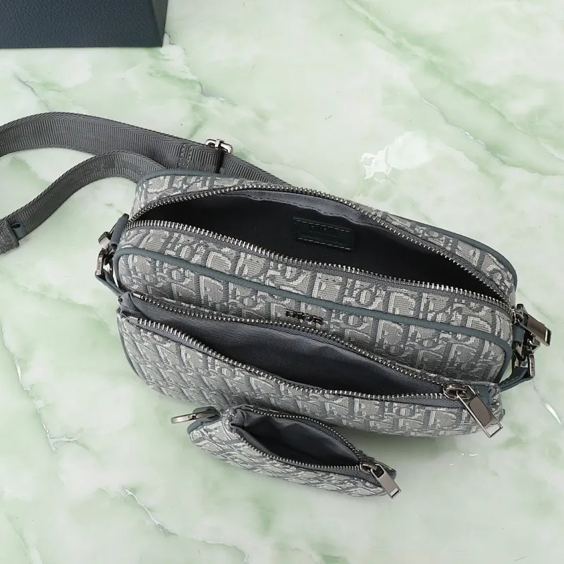 All categories 💚 Top version men’s bags 💚 DIOR 2025 official website new DIOR crossbody bag