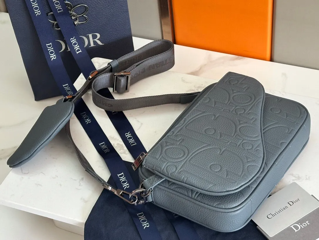 All categories 💚 Top version men’s bags 💚 DIOR 2025 official website new DIOR crossbody bag