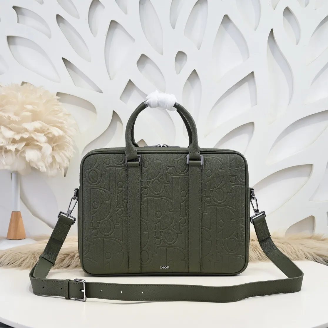 All categories 💚 Top version men’s bags 💚 DIOR 2025 official website new DIOR briefcase