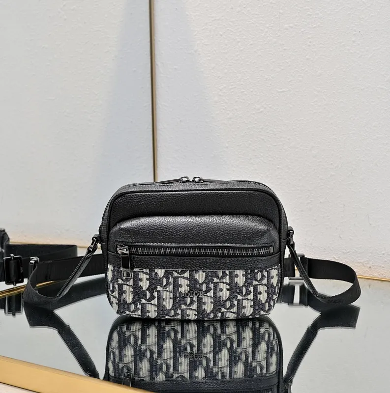 All categories 💚 Top version men’s bags 💚 DIOR 2025 official website new DIOR crossbody bag