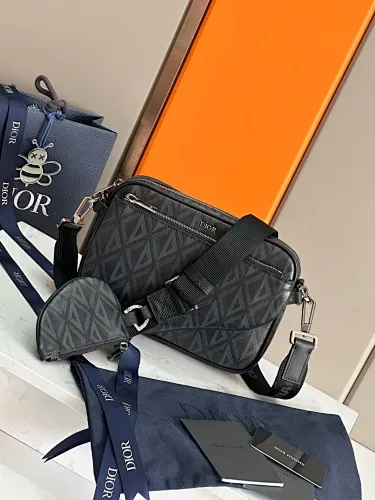 All categories 💚 Top version men’s bags 💚 DIOR 2025 official website new DIOR crossbody bag