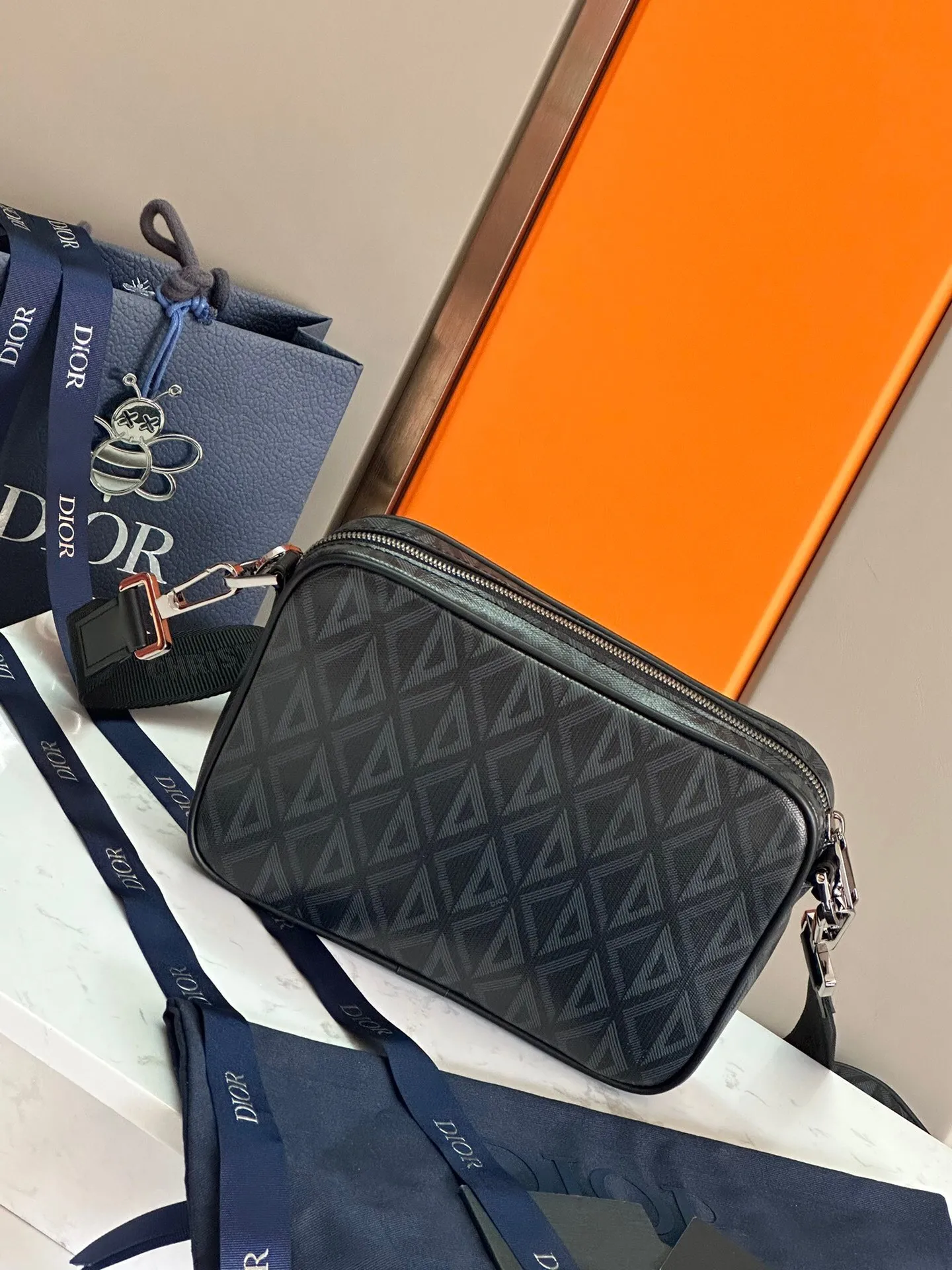 All categories 💚 Top version men’s bags 💚 DIOR 2025 official website new DIOR crossbody bag