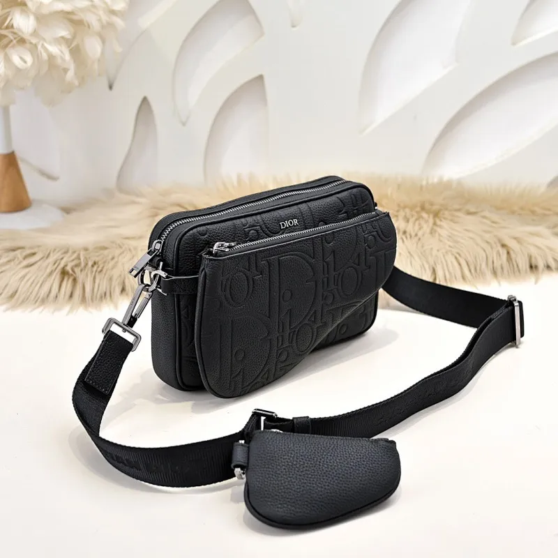 All categories 💚 Top version men’s bags 💚 DIOR 2025 official website new DIOR crossbody bag