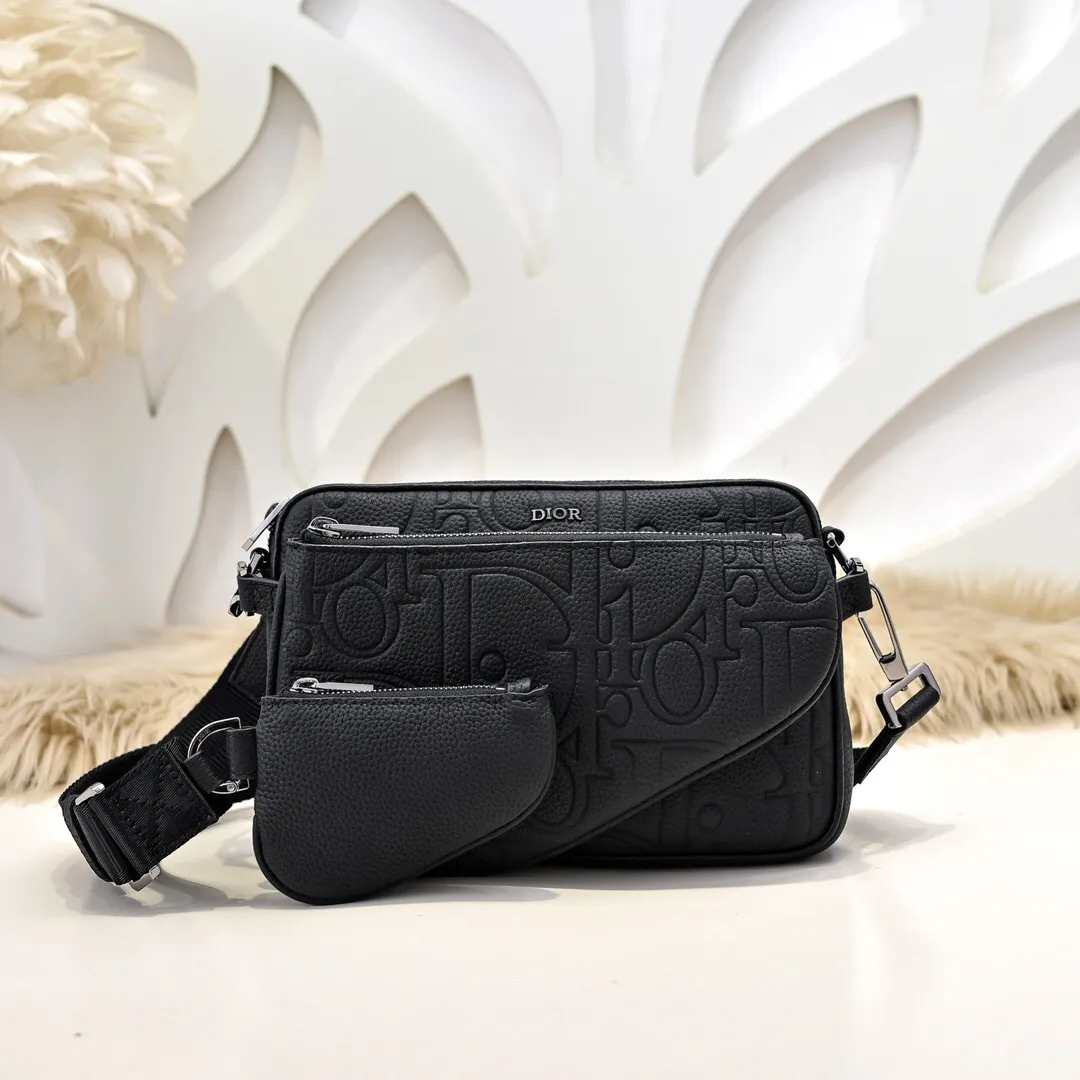 All categories 💚 Top version men’s bags 💚 DIOR 2025 official website new DIOR crossbody bag