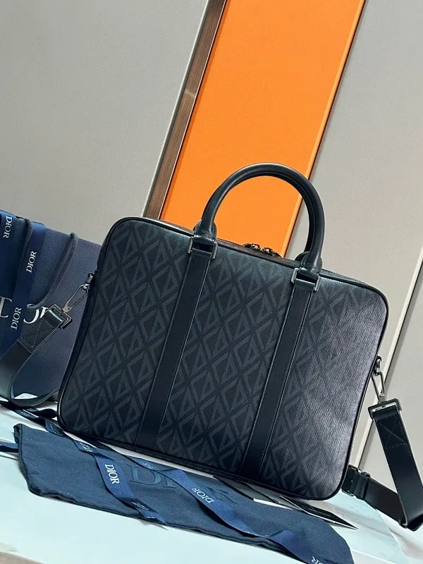 All categories 💚 Top version men’s bags 💚 DIOR 2025 official website new DIOR briefcase