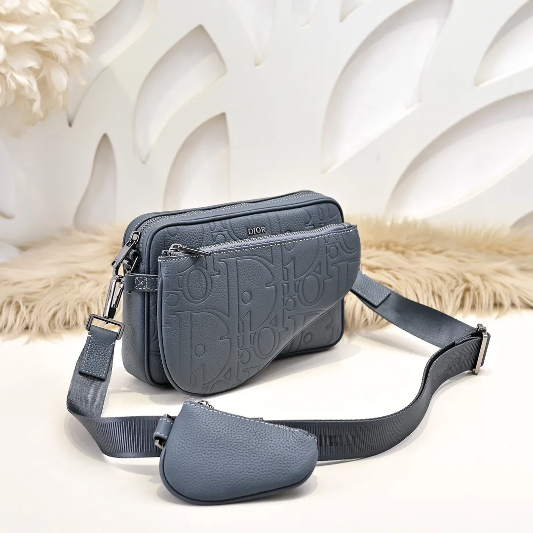 All categories 💚 Top version men’s bags 💚 DIOR 2025 official website new DIOR crossbody bag