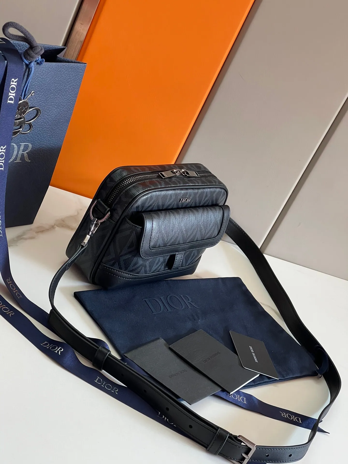 All categories 💚 Top version men’s bags 💚 DIOR 2025 official website new DIOR crossbody bag