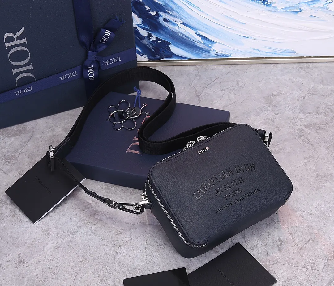 All categories 💚 Top version men’s bags 💚 DIOR 2025 official website new DIOR crossbody bag