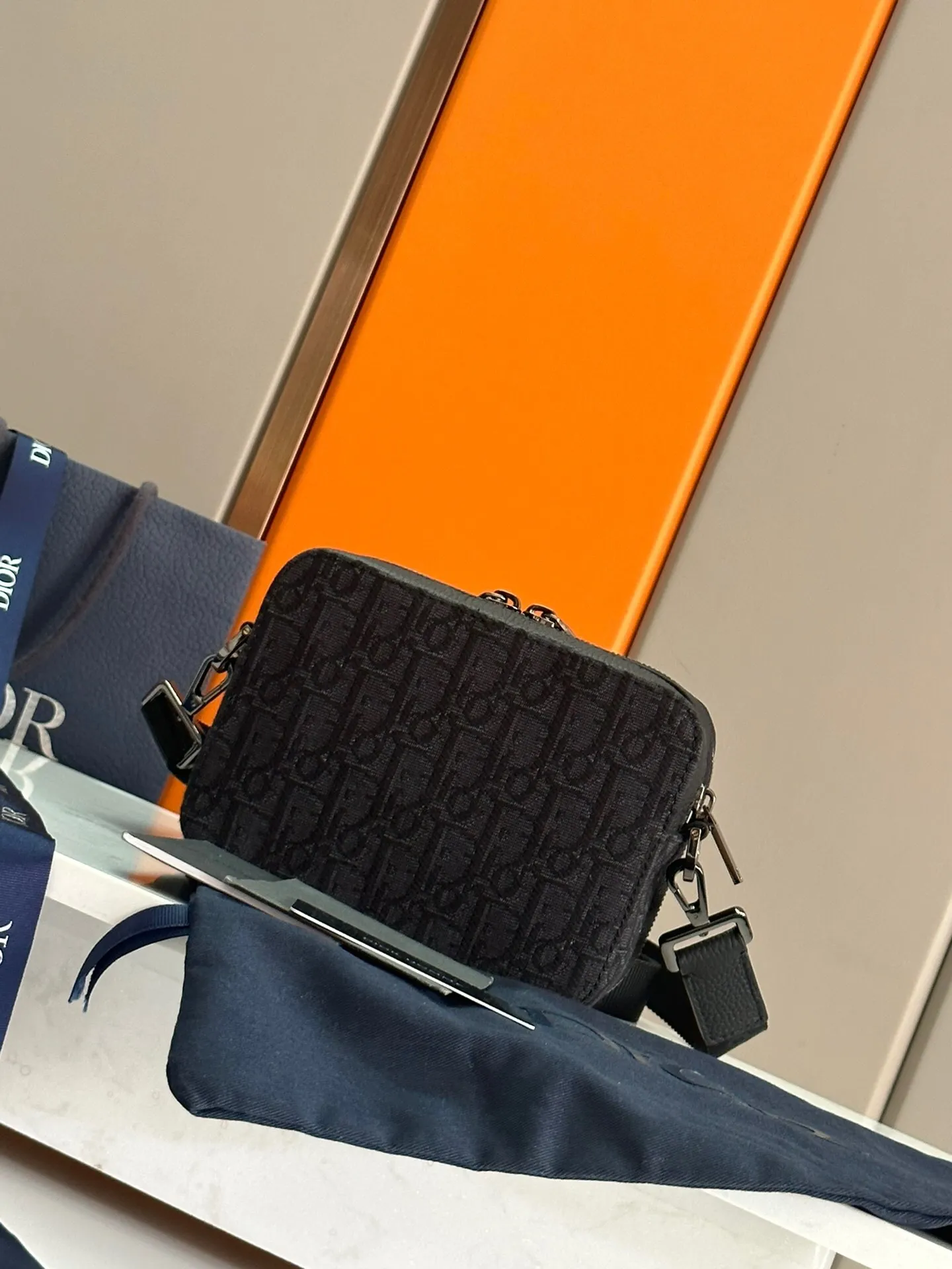 All categories 💚 Top version men’s bags 💚 DIOR 2025 official website new DIOR crossbody bag