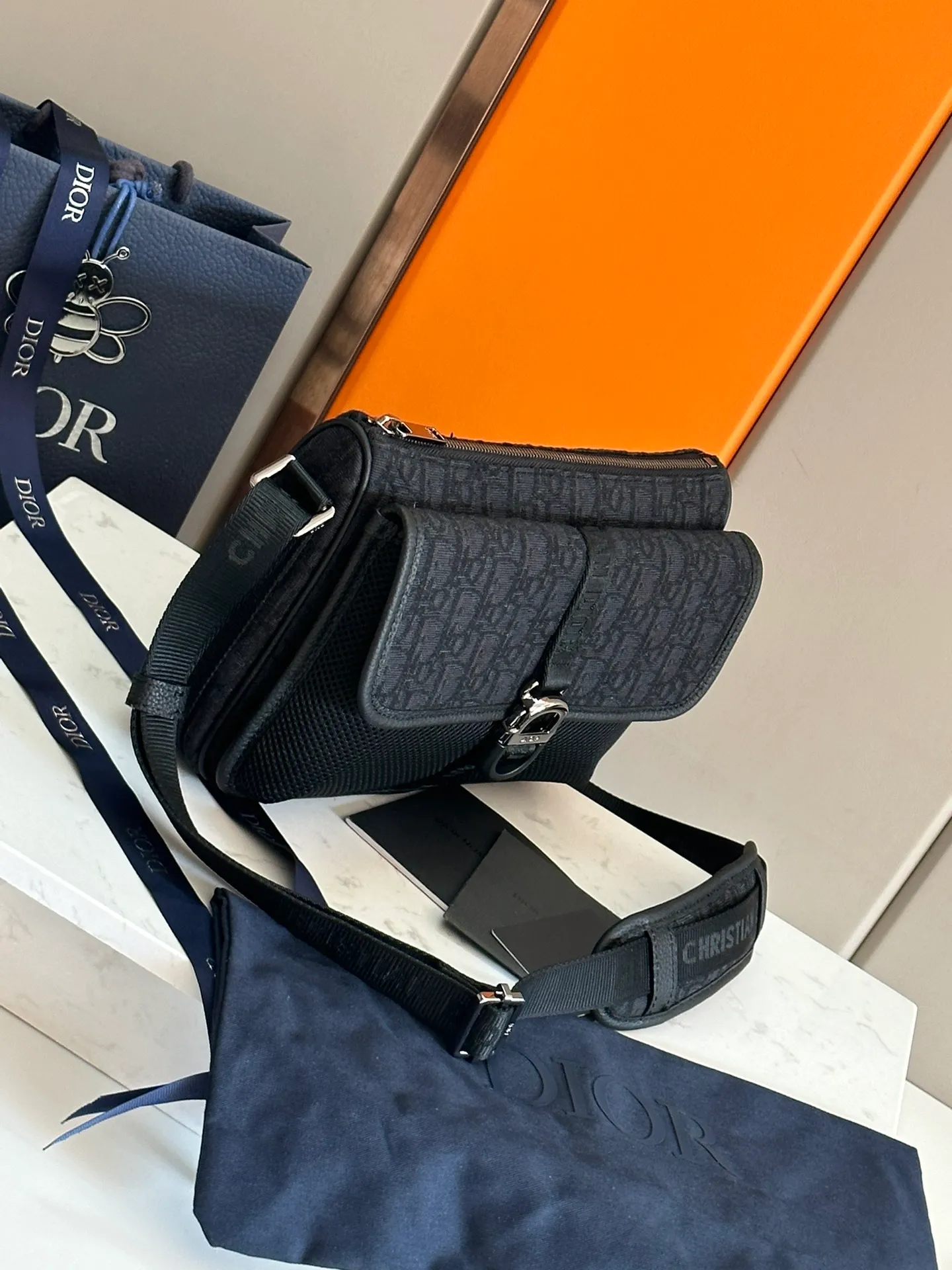 All categories 💚 Top version men’s bags 💚 DIOR 2025 official website new DIOR crossbody bag