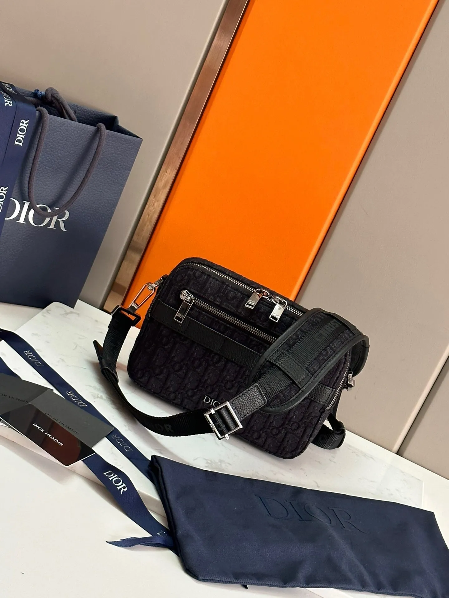 All categories 💚 Top version men’s bags 💚 DIOR 2025 official website new DIOR crossbody bag