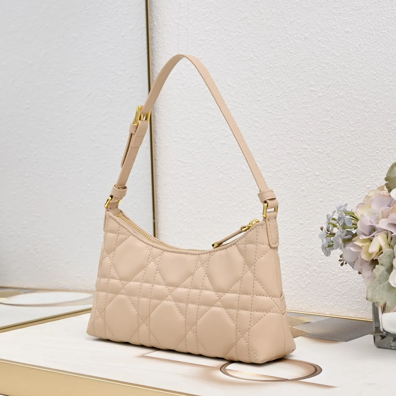 All Categories Official Website "Brand Women's Bags" Women's Bags 💙 DIOR 2026 New DiorMiss Caro Mini One-Shoulder Dumpling Bag