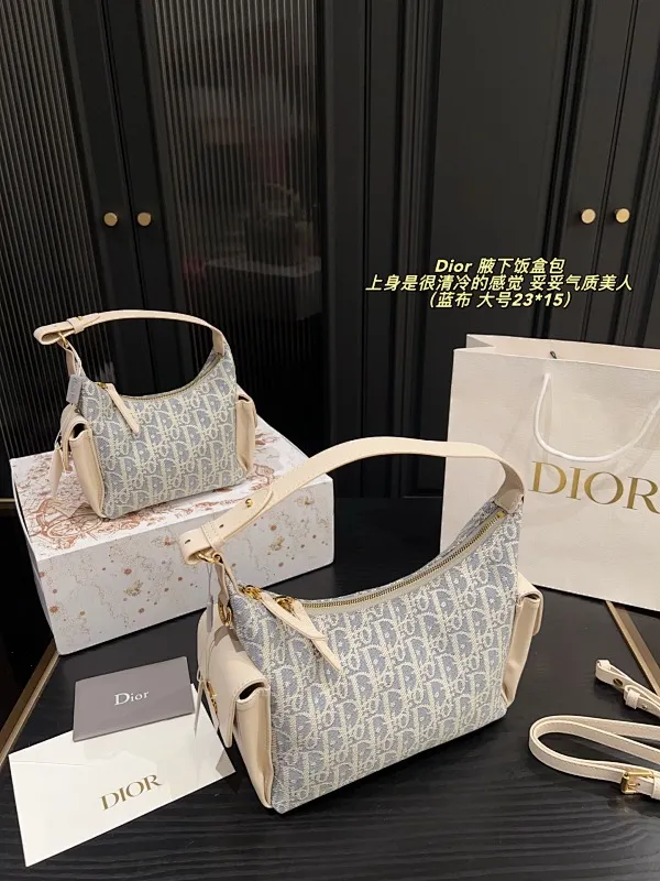 All categories Official website "Brand Women's Bags" Women's Bags 💙 DIOR 2025 new DIOR armpit bag