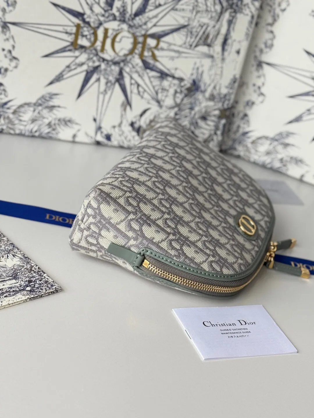 All Categories Official Website "Brand Women's Bags" Women's Bags 💙 DIOR 2025 New Dior Cosmetic Bag