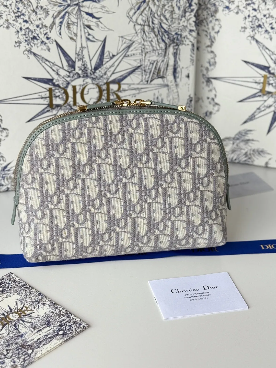 All Categories Official Website "Brand Women's Bags" Women's Bags 💙 DIOR 2025 New Dior Cosmetic Bag