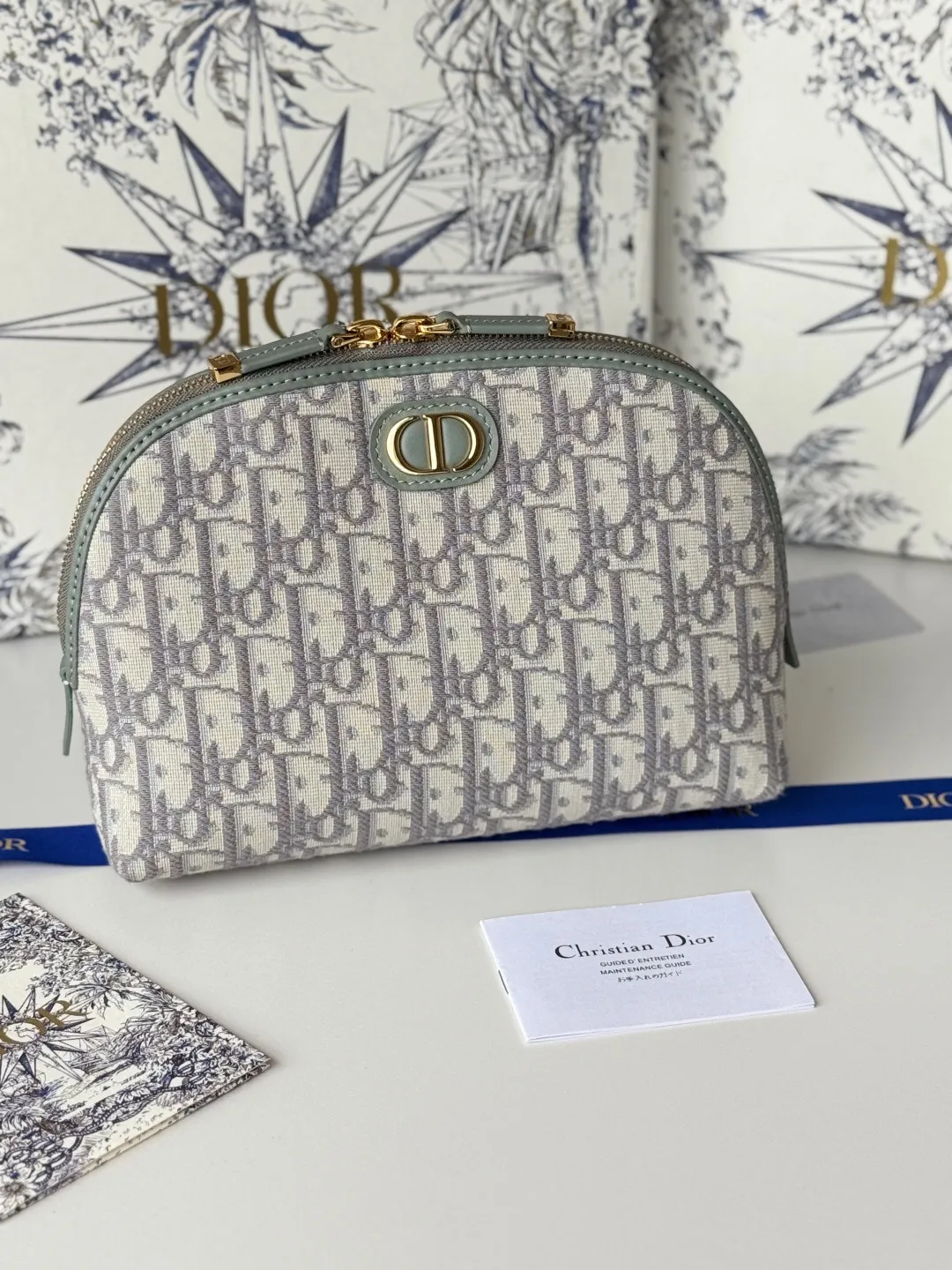 All Categories Official Website "Brand Women's Bags" Women's Bags 💙 DIOR 2025 New Dior Cosmetic Bag